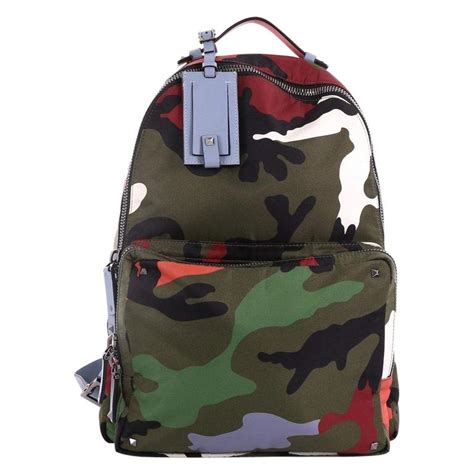 valentino camo backpack replica